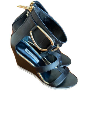 leather sandals platform women 