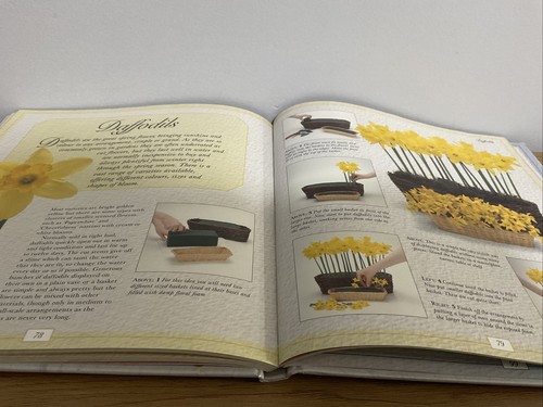 The Flower Arrangers Handbook by Jane Newdick Creative Floral Designs Florist HC - Picture 7 of 7