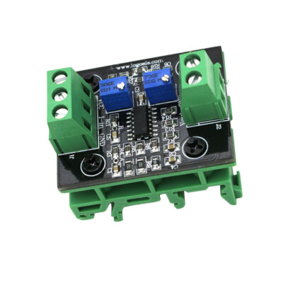 Spannung zu Strom Isolation Sender Signalkonverter 4-20ma bis 0-15v