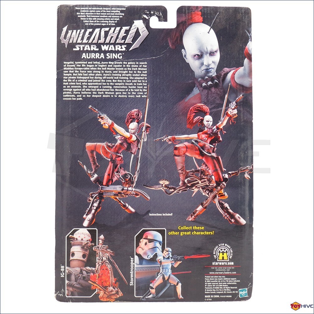 スターウォーズ　UNLEASHED AURRA SING Aurra Sing - Star Wars Unleashed action figure
