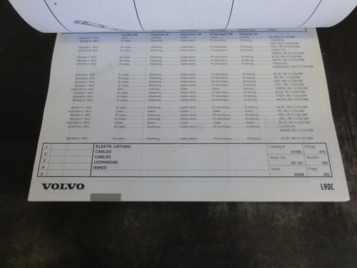 Volvo L90C Radlader Teilekatalog Handbuch 633 6697785 - Bild 5 von 6
