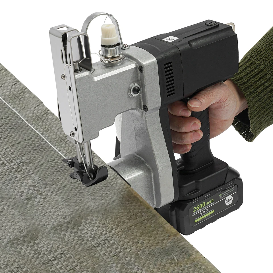 Máquina de cierre de bolsas, máquina de coser de bolsas, máquina de cierre de bolsas portátil Foto 3 de 4