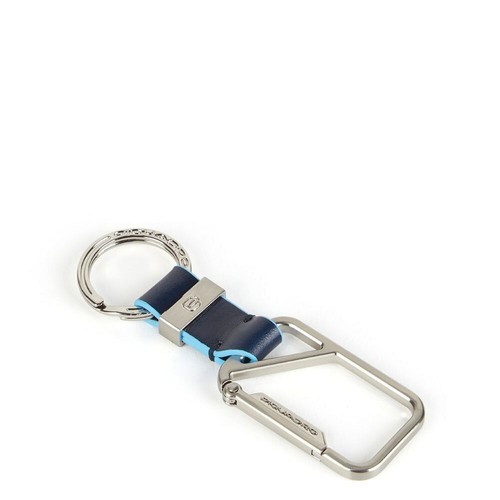 Portachiavi con moschettone doppio Piquadro - PC5599B2/BLU2 | eBay