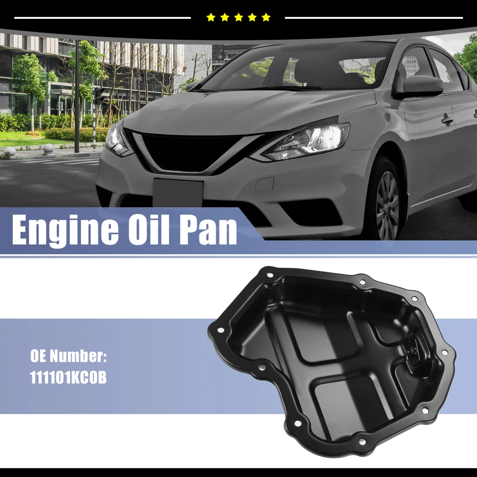 Peça de 1 panela de óleo do motor nº 111101KC0B para Nissan Juke 2011-2017 - Imagem 2 de 4