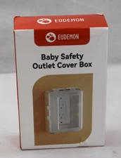 Baby Safety Electrical Outlet Cover Box Childproof Large Plug Cover Box