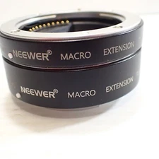 Neewer Extension Tubes Sony NEX-E, 10mm & 16mm - For Ultra Macro AC-MS