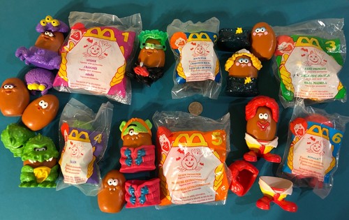 McNugget Buddies, Plate, Happy Meal Box Halloween 1996 McDonald 's - NEW or USED