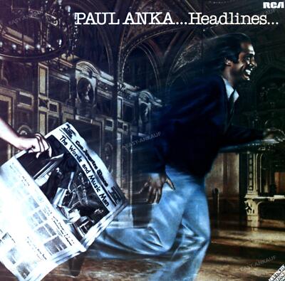 Paul Anka - Headlines LP (VG/VG) .