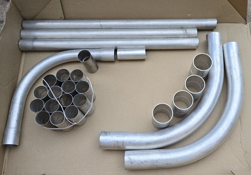 Alu Leerrohr Bögen Verbinder 40mm und 28mm