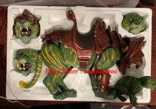 Mondo Masters of the Universe 1 6 Battle Cat Green Leopard Mount Figure Model