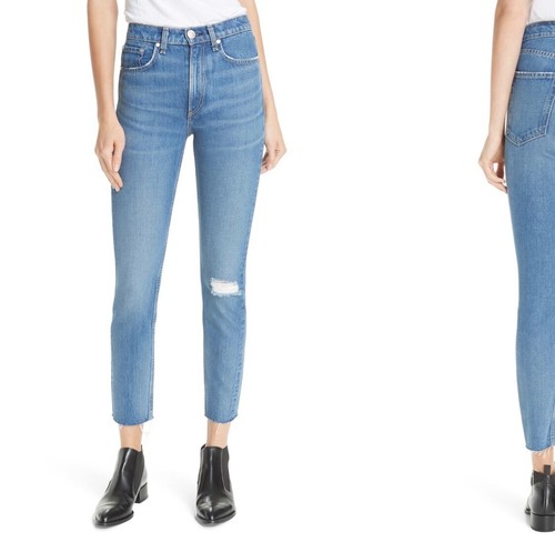 Pamela Women High Rise Ankle Skinny 