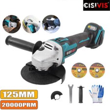 NUE 125mm Winkelschleifer Akku Trennschleifer Schleifmaschine Flex Für Makita DE