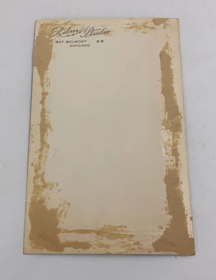 1930's vintage Guy Bush Chicago Cubs signed Photo RDM studio George Burke - Image 2 of 3