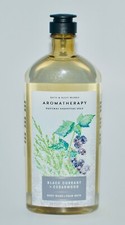 1 BATH BODY WORKS AROMATHERAPY BLACK CURRANT CEDARWOOD WASH FOAM SHOWER GEL 10OZ