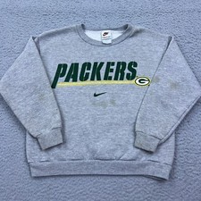 VTG Kids Green Bay Packers Sweatshirt Youth S NFL Pro Line Pullover USA Made  