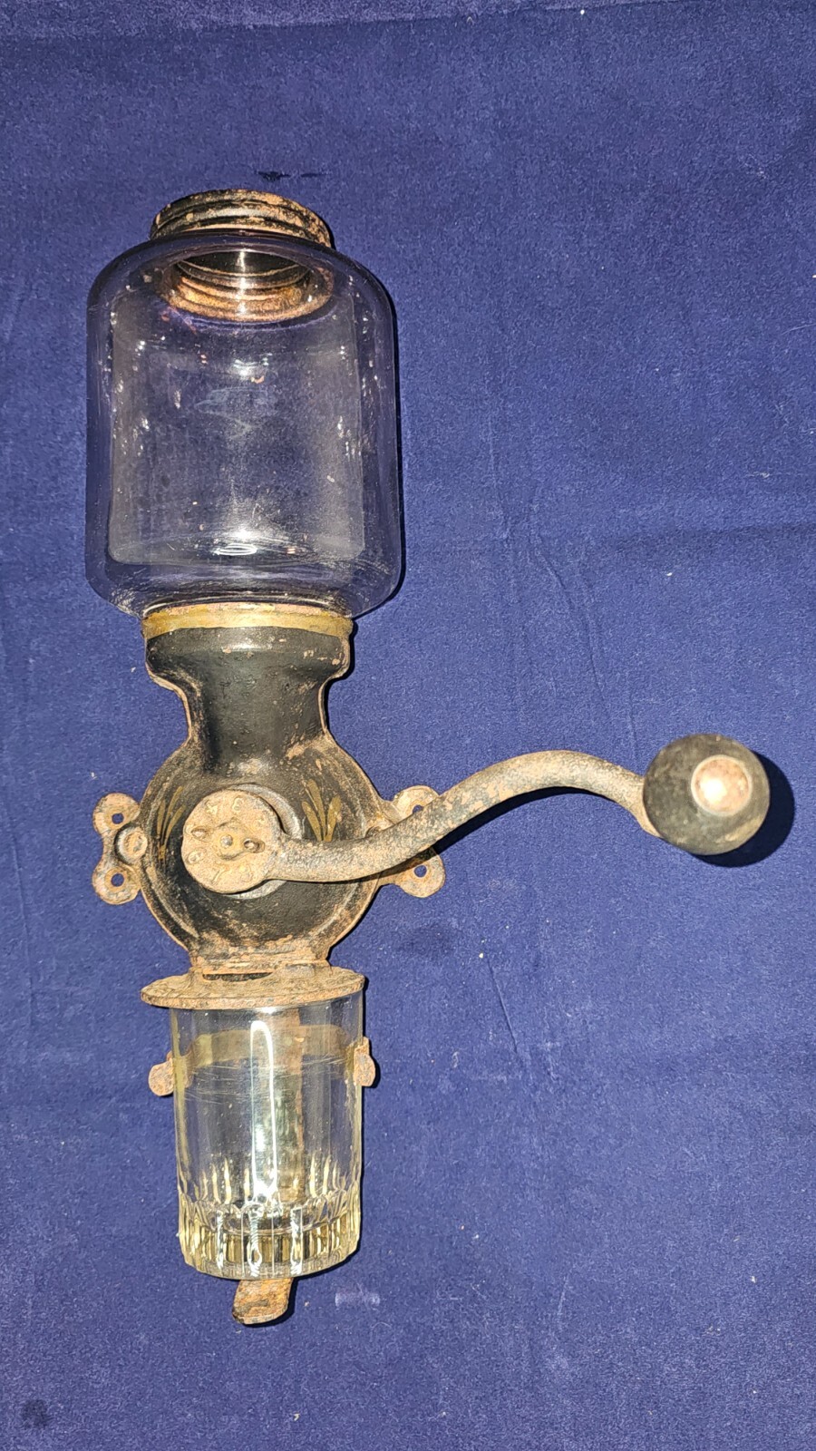 ANTIQUE ENTERPRISE NO. 100 CAST IRON WALLMOUNT COFFEE GRINDER eBay