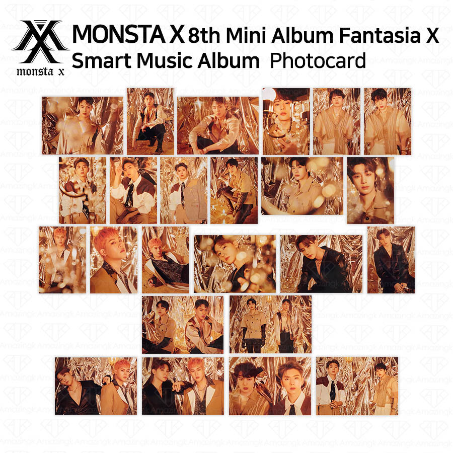 MONSTA X 8th Mini Album Fantasia X Khino Music Kit Official Album