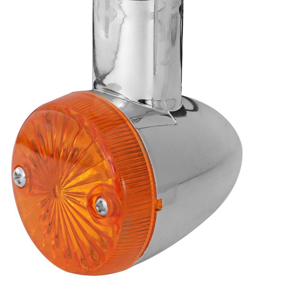 Pair Amber Turn Signal Lights For Kawasaki VN Vulcan Classic Nomad Drifter 1500