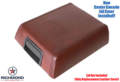 08-14 Expedition King Ranch-Leather Center Console Lid Cover