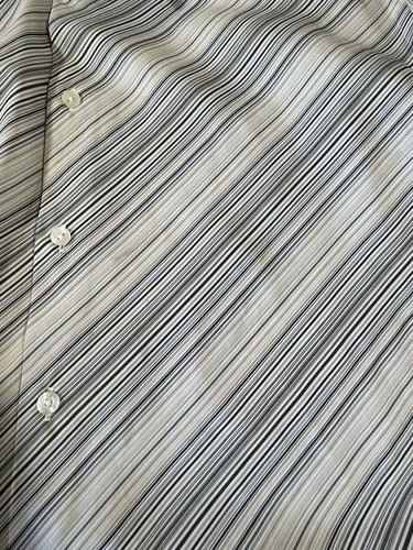 Perry Ellis Hemd Herren XL Knopfleiste Büro Kleid Freizeit Baumwolle - Bild 4 von 6