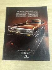 Chrysler Newport Car Luxury 1969 Vintage Print Ad Look Magazine Chrysler Newport Car Luxury 1969 Vintage Print Ad Look Magazine