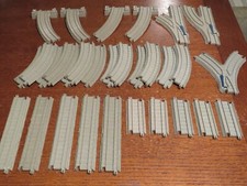 Thomas  Friends Trackmaster Railway Train TAN TRACK LOT OF 30 Straight Switch 