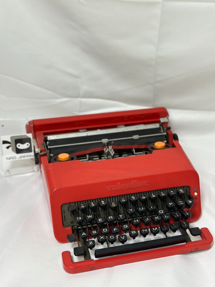 レトロ　アンティーク　Olivetti Valentine タイプライター オリベッティ タイプライター バレンタイン - CRAFTS DESIGN