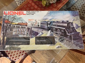lionel heavy iron train set