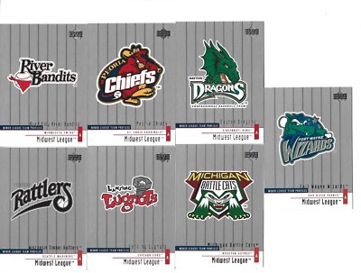 2002 UPPER DECK MINOR LEAGUE TEAM CARDS SINGLES LOGOS