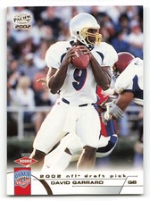 2002 Pacific #458 DAVID GARRARD Rookie RC Jacksonville Jaguars NICE CARD !!!. rookie card picture