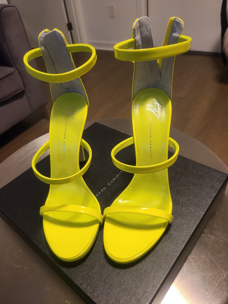 サンダル・ミュール Giuseppe Zanotti South 115 Mm Sandals giuseppe zanotti south 115 fluo giallo sandals | eBay
