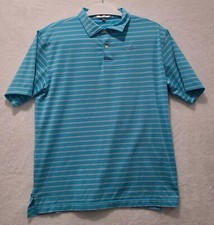 Peter Millar Mens Polo Shirt XL Striped Summer Comfort Golf Casual