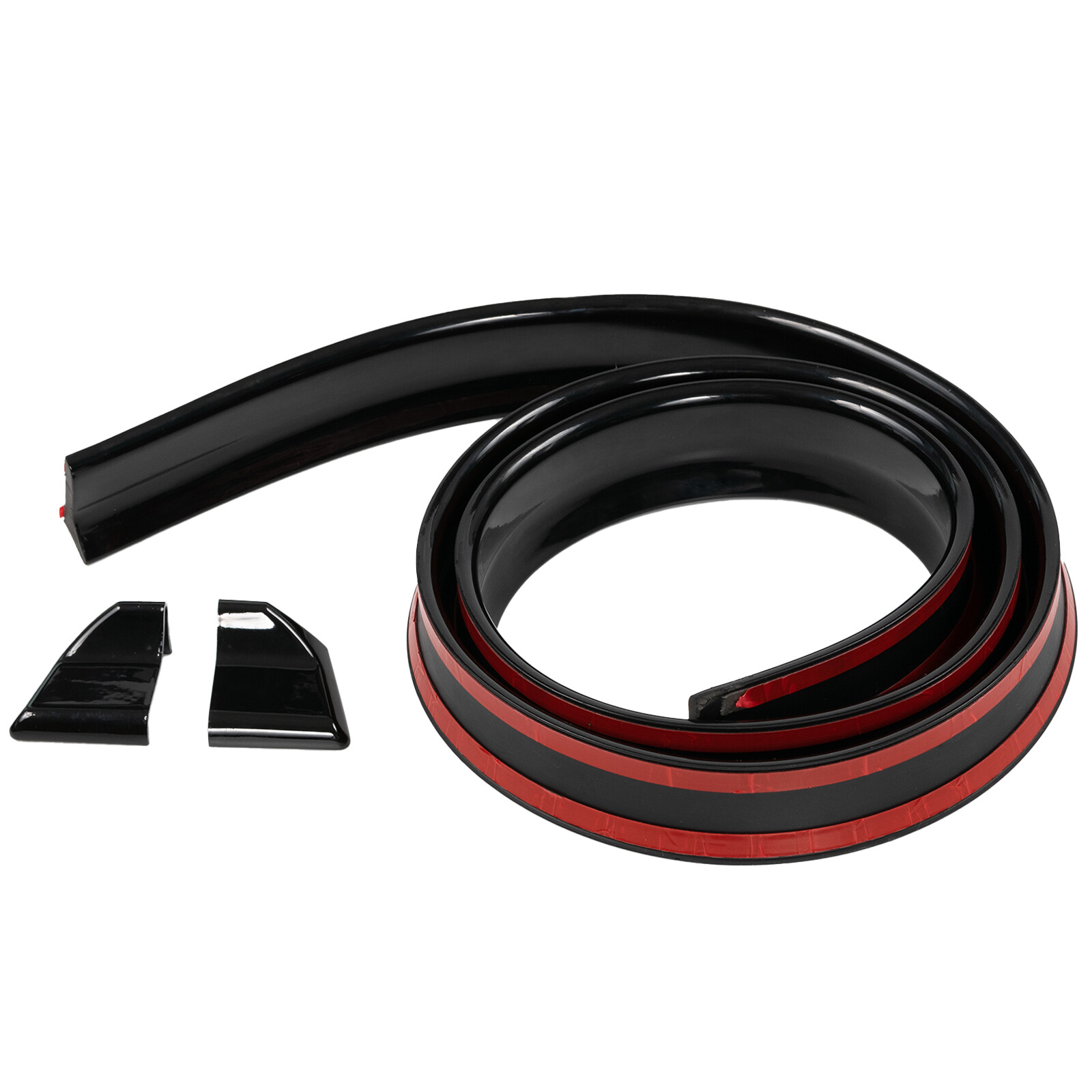 Universal Auto Heckspoiler Spoiler lippe Tail Lippe Spoiler Flügel Glanz Schwarz