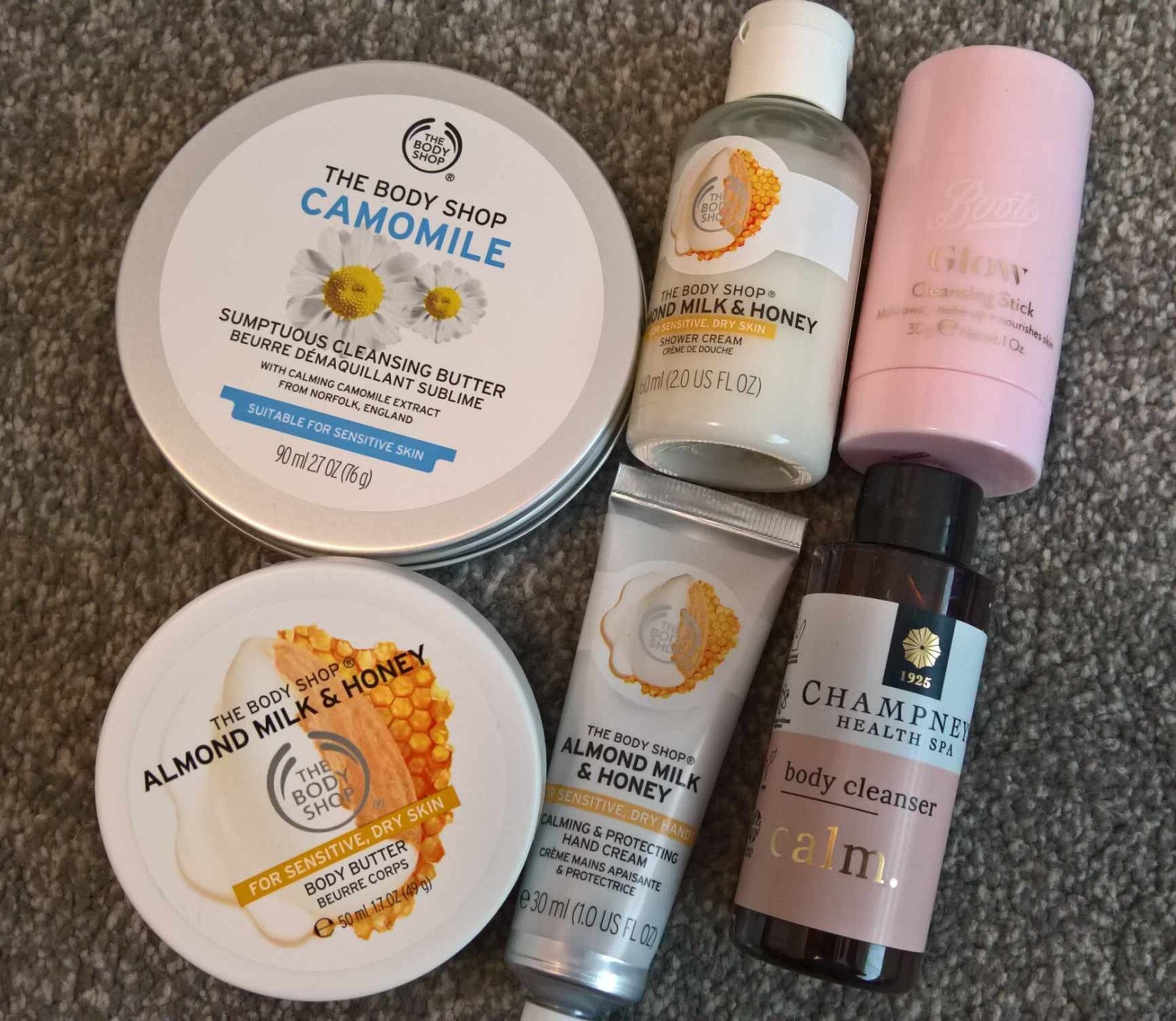 Body Shop, Champneys, Boots bundle, Used Once Or New, Quite Full