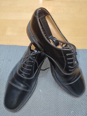 Top Jones Bootmaker Herrenschuhe Goodyear Welted  Schwarz  Gr.42,5 UK 8,5 