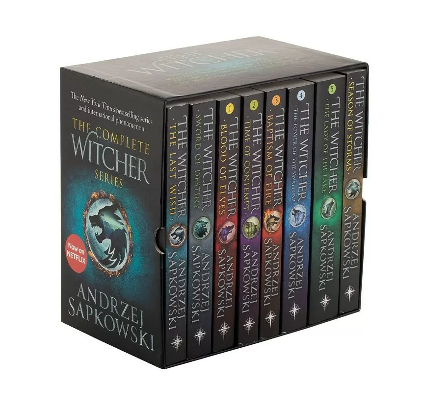 The Witcher Box Set by Andrzej Sapkowski (Paperback) Now on