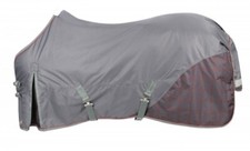 Winterdecke Greely grau Größe 155cm Pferdedecke Stall Paddock Decke Pfiff 101869