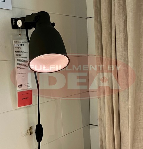 Brand New IKEA HEKTAR Dark Gray Wall/Clamp Spotlight 502.165.40 - Bild 5 von 10