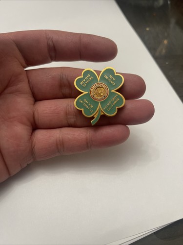 Vintage Rare IBEW Union Pin Local 1245 50 Years Clover Walnut Creek CA 