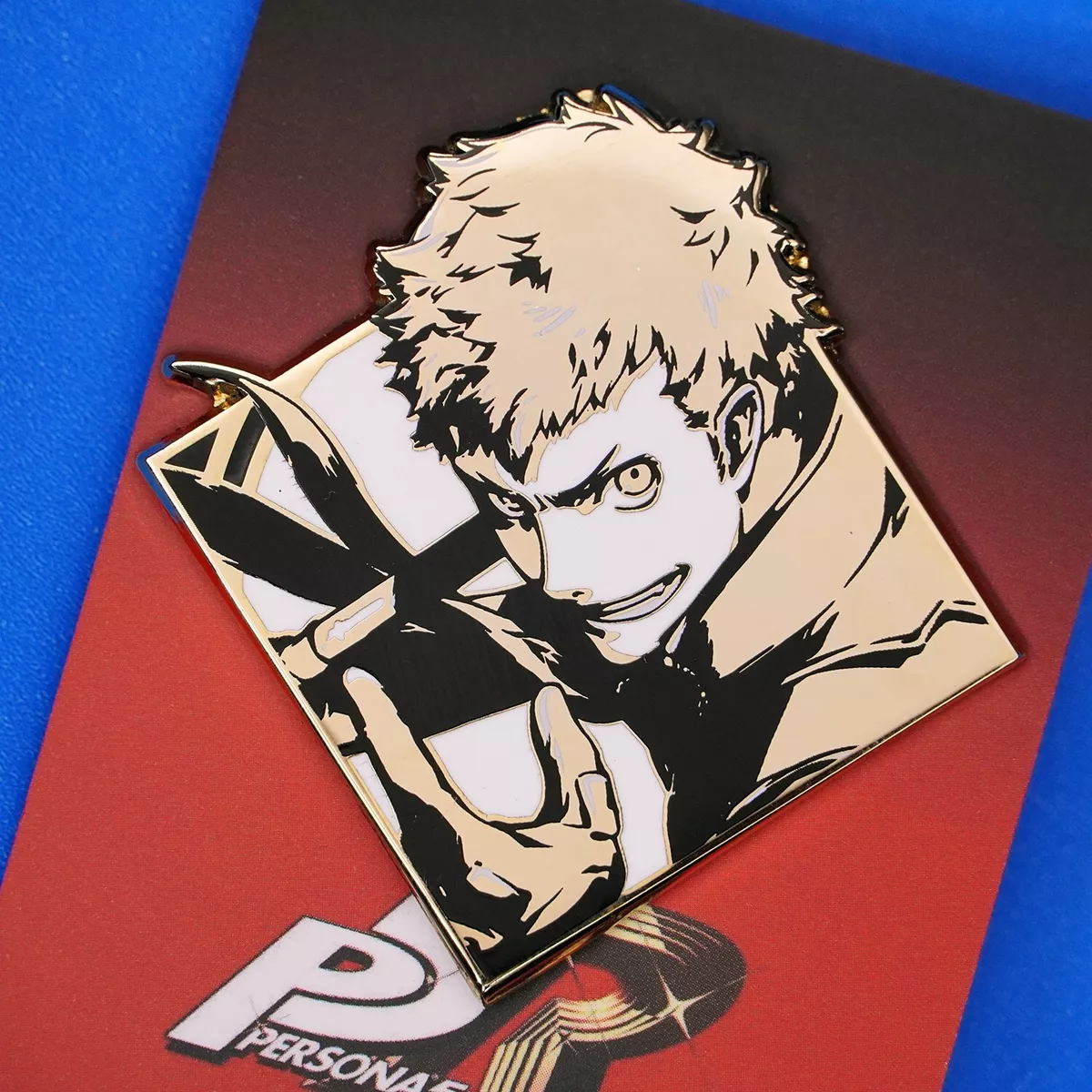 PERSONA3 anime badges Ryuji Sakamoto Anne Takamaki 58mm Brooch Icons -  AliExpress