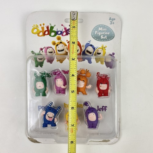 Oddbods Action Figure Mini Figurine Set of 7 Toy Fuse, Jeff, Zee - READ - Picture 13 of 15