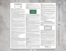 Billiard Pool Table Rules Poster Eight 8 Ball Nine 9 Ball & Snooker How To Play
