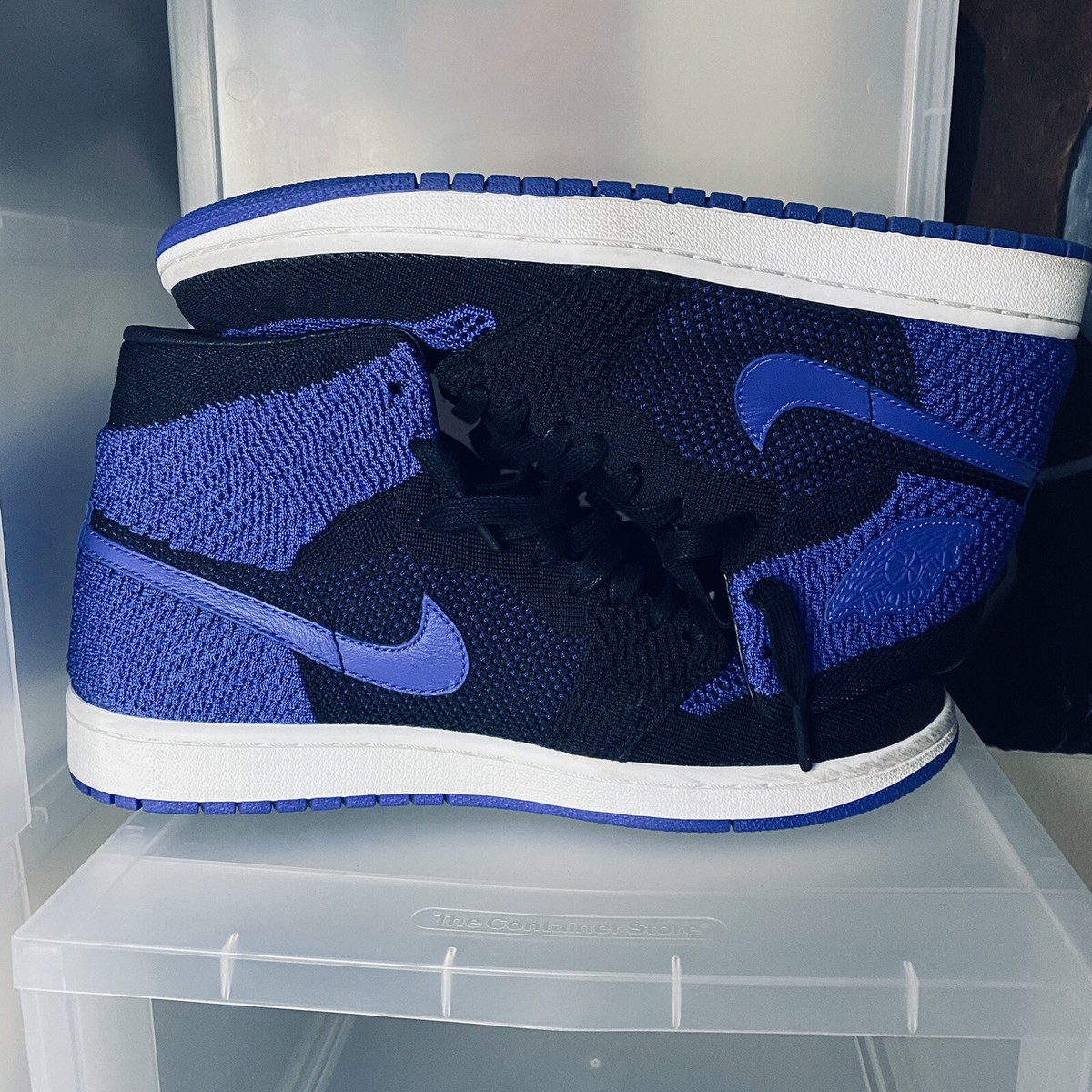 Nike Air Jordan 1 Retro OG Flyknit High Royal Sz 12 US 46 EU 19852017- XC Nike Air Jordan 1  main image 3