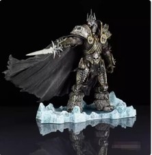Hot Game WOW DC7 THE LICH KING Arthas Menethil Deluxe Figure Model Toy Gift