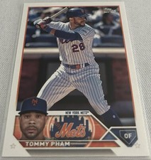 2023 Topps Update Series Baseball Tommy Pham New York Mets base card #US90