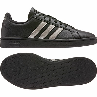 adidas grand court sneaker black