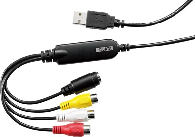 I-O DATA GV-USB2 USB Connection Video Capture cable VHS 8mm DVD