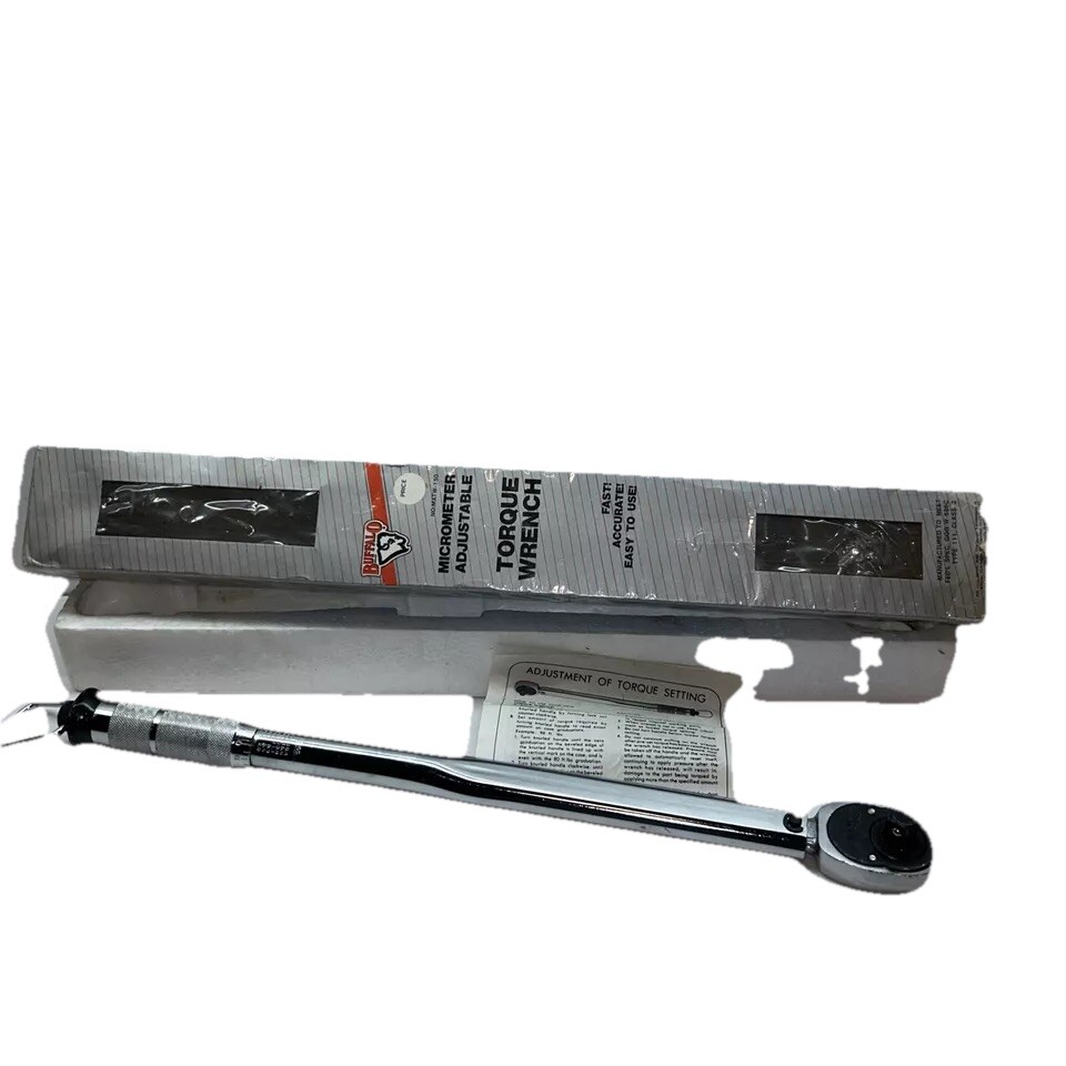 Buffalo - TAKU Vintage Buffalo MATW-150 1/2” Drive Adjustable Micrometer