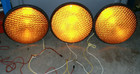 Yellow Lights 12" Diameter-Lot of 3-Decorative-Uses-Garage/Truck/Bus/Kids/Cave — photo 1