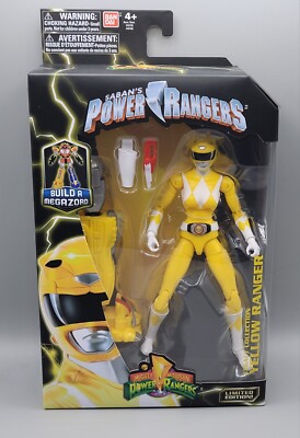Mighty Morphing Yellow Power Rangers Legacy Collection Figure Dino Megazord BaF